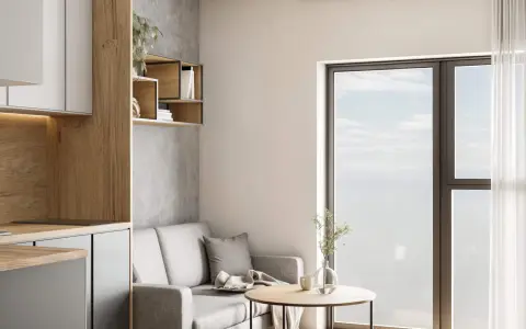 Innenraum eines Hussar-Loft-Apartments